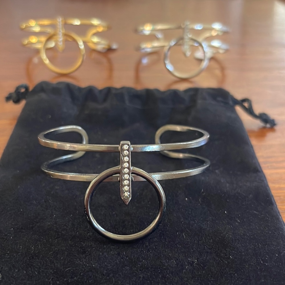 Anita K “Bel Air Cuff” Gunmetal